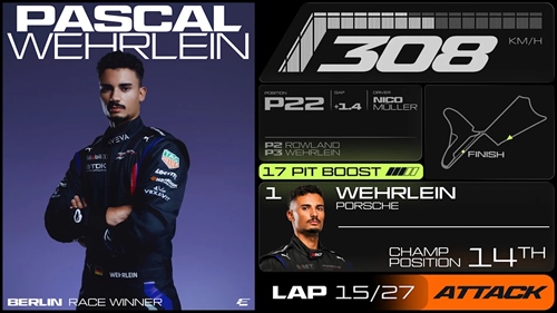 La Formula E si rifà il look: svelato il nuovo logo per la Gen4