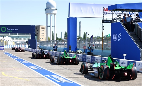 La griglia di partenza dell'E-Prix di Berlino