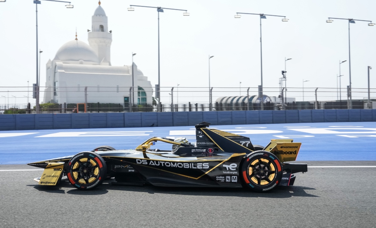 La griglia di partenza dell'E-Prix di Jeddah